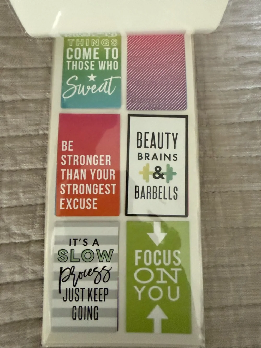 The Happy Planner Motivational Journaling Stickers - Multicolor